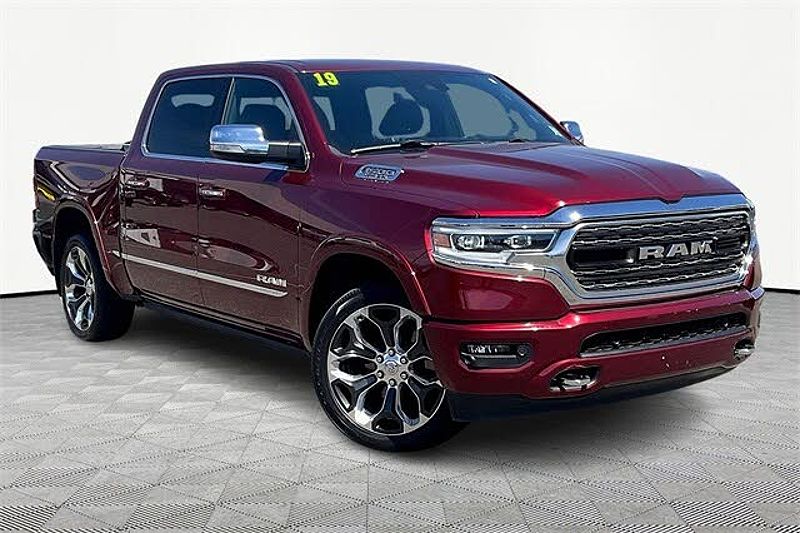 2019 Ram 1500 Limited in Delmonico red