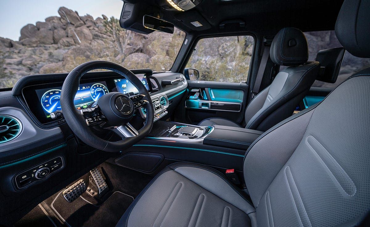 2025 Mercedes-Benz G-Class EV interior