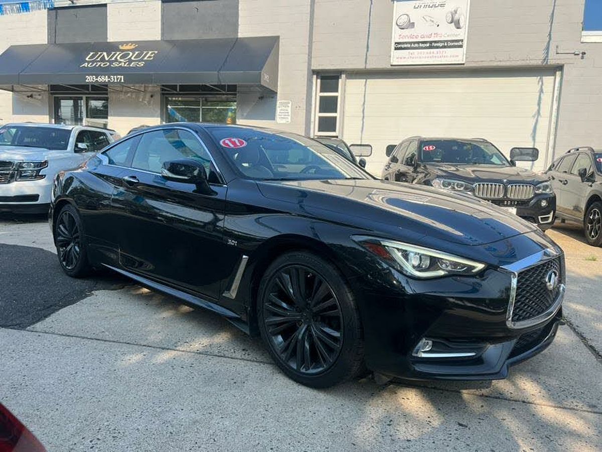 Black obsidian 2017 INFINITI Q60 3.0t Premium Coupe