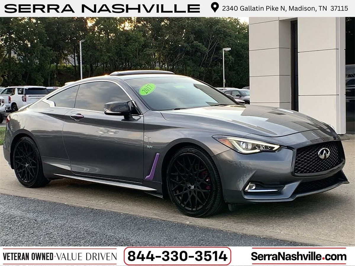 Graphite shadow 2017 INFINITI Q60 3.0t Premium Coupe