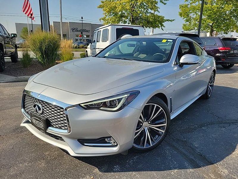 Liquid platinum 2017 INFINITI Q60 3.0t Premium Coupe