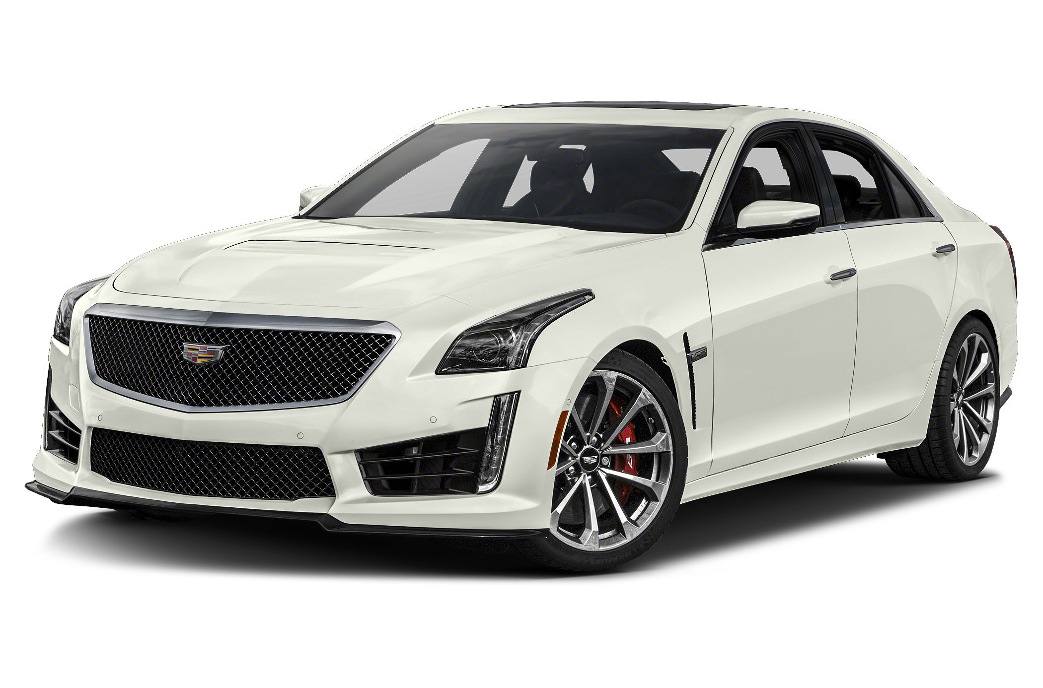 Side view of the 2016 Cadillac CTS-V