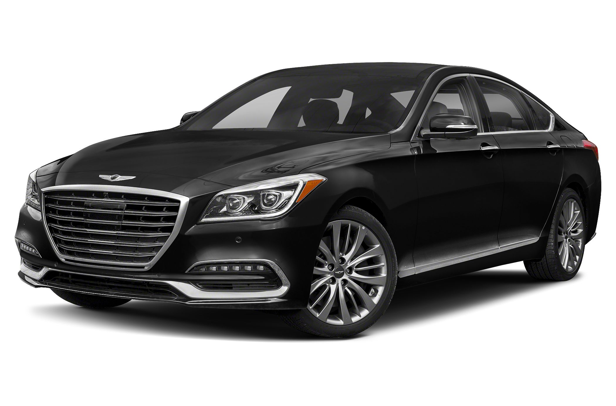 Side view of the 2018 Genesis G80