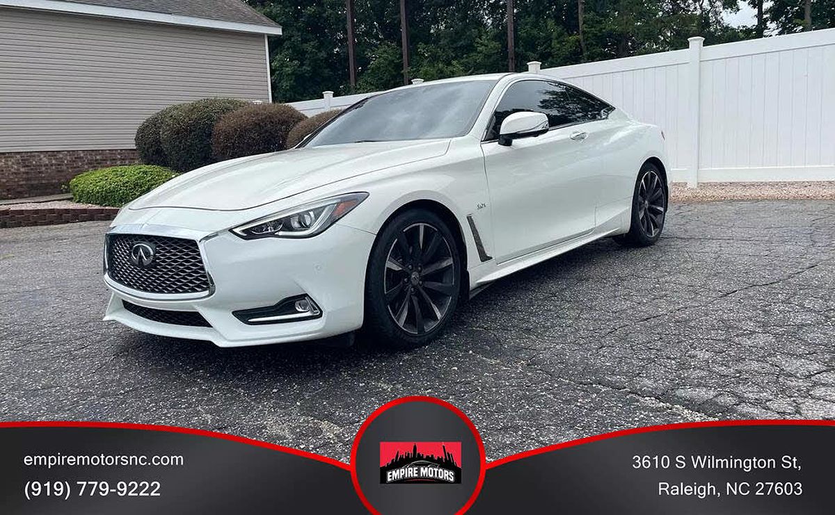 White 2017 INFINITI Q60 3.0t Premium Coupe